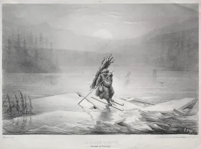 The Breaking Ice Souvenir Of Norway