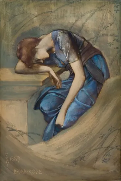 The Briar Rose Series Study For The Garden Court 3
