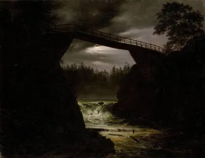 The Bridge Of Hauge Outside Arendal