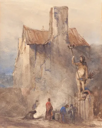 The Bristol Riots The Burning In The Street