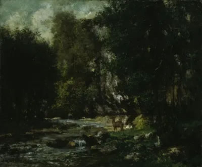 The Brook Of Les Puits Noir