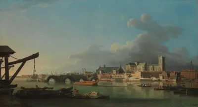 The Building Of Westminster Bridge 2