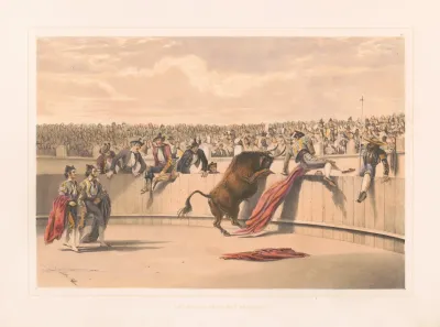 The Bull Leaping The Barriers