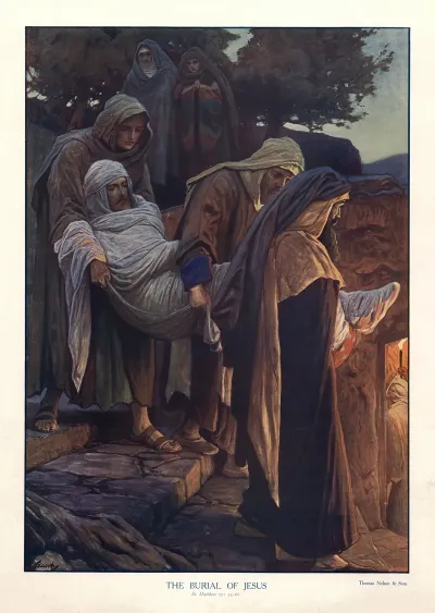 The Burial Of Jesus