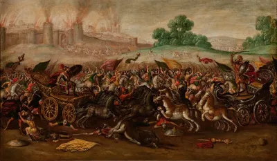 The Burning Of Jerusalem By Nebuchadnezzars Army