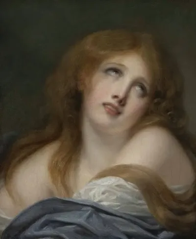 The Bust Of A Young Girl Called Virginie