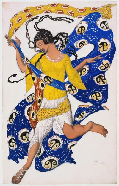 The Butterfly Costume Design For Anna Pavlova