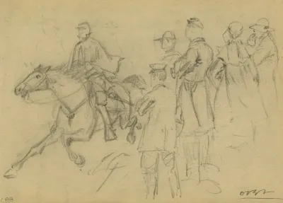 The C De Paris Riding Into Yorktown With The First Clear Account Of Affairs At Williamsburg