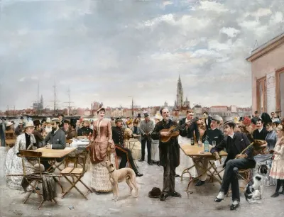 The Cafe Belvedere Antwerp
