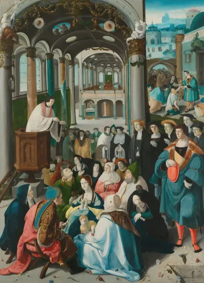 The Calling Of Saint Anthony