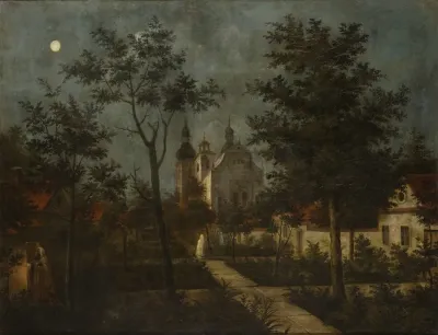 The Cameldolites Monastery At Bielany Near Krakow