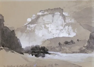 The Canon Of The Belle Fourche Wyoming