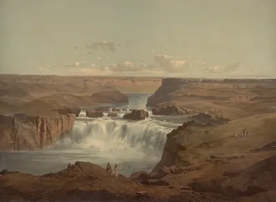 The Canyons And Waterfalls Of Shoshone