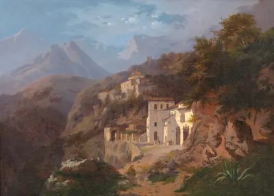 The Capuchin Monastery At La Cava Salerno