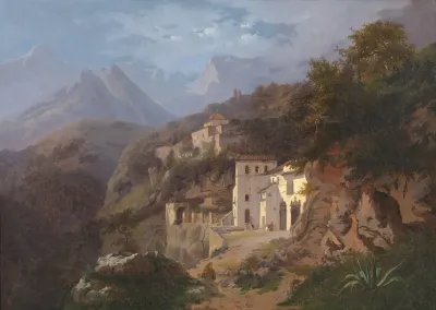 The Capuchin Monastery In Cava Salerno