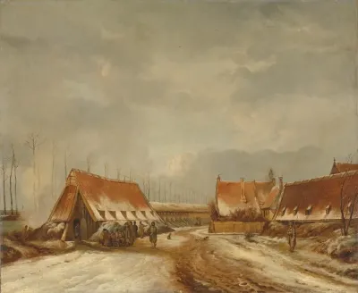 The Casemates Before Naarden 1814