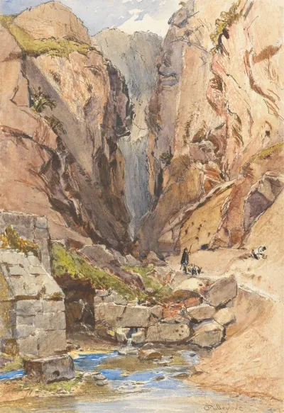 The Castalian Spring Delphi