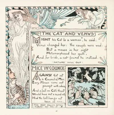 The Cat And Venus Mice In Council
