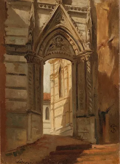 The Cathedral At Siena