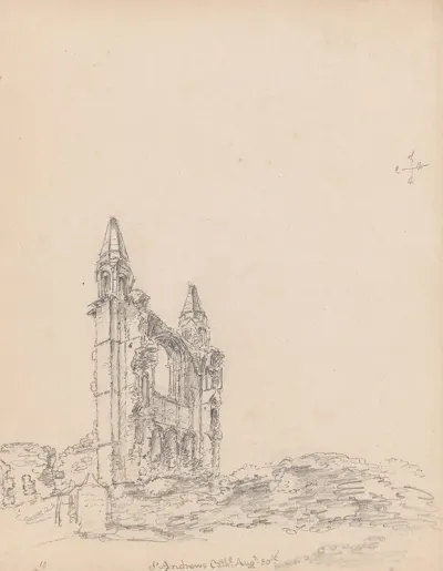 The Cathedral Of St Andrews Scotland
