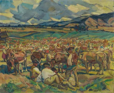The Cattle Market In Helpa