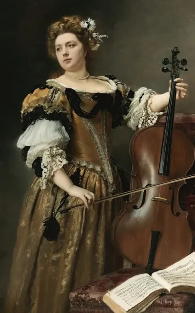 The Cello Player