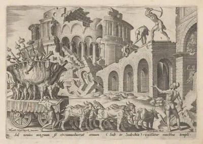 The Chaldeans Carrying Away The Temple Treasures