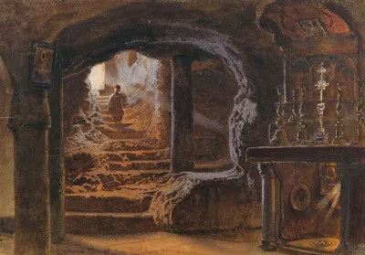 The Chapel Of The Milk Grotto In Bethlehem