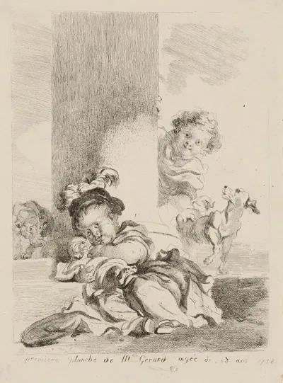 The Child And The Cat