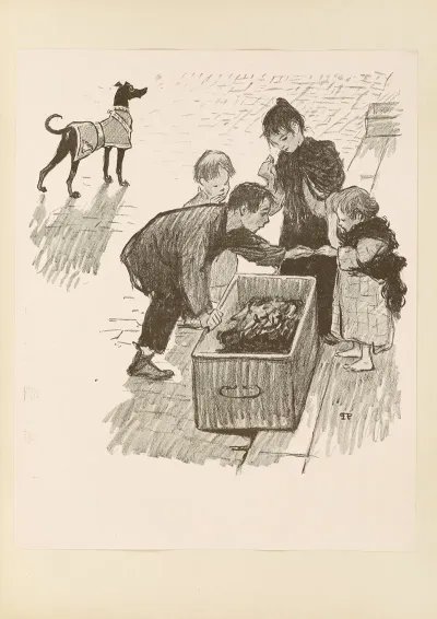 The Children And The Rich Mans Dog