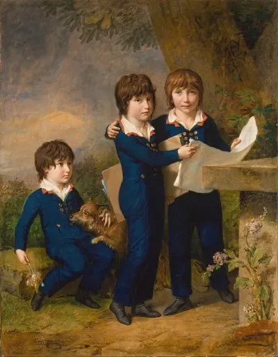 The Children Of Martin Anton Heckscher Johann Gustav Wilhelm Moritz 1797 1865 Carl Martin Adolph 1796 1850 And Leopold Born 1792
