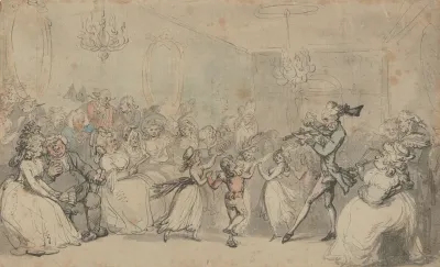 The Childrens Dancing Lesson