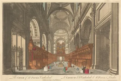 The Choir Of St Pauls Cathedral