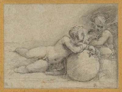 The Christ Child And Saint John The Baptist