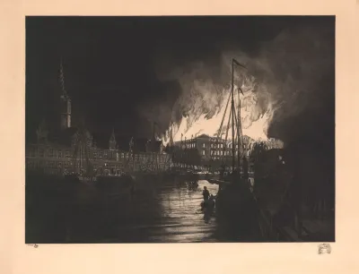 The Christiansborg Palace Fire Of 1884