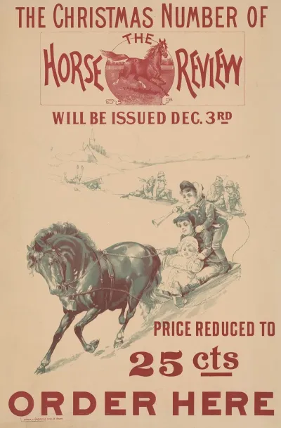 The Christmas Number Of The Horse Review Will Be Issued Dec 3rd