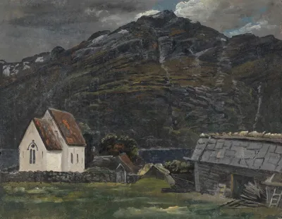 The Church At Ullensvang In Hardanger