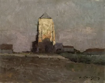 The Church Of Mariakerke Ostend