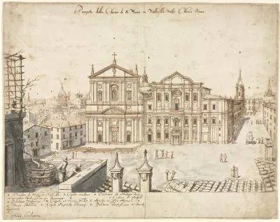 The Church Of Santa Maria In Vallicella