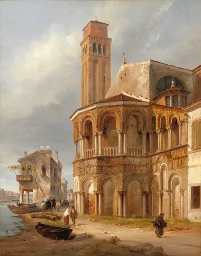 The Church Of Santi Maria E Donato In Murano