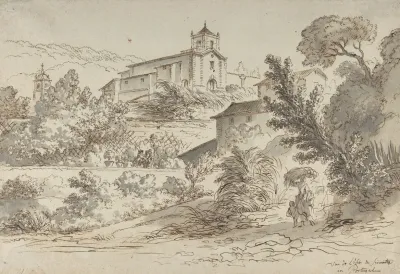 The Church Of Sao Martinho In Sintra Portugal