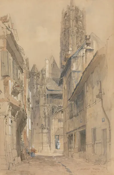 The Church Of St Laurent