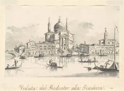 The Church Of The Redentore From The Giudecca Canal