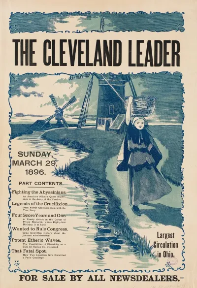 The Cleveland Leader Sunday March 29 1896