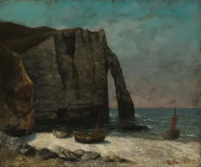 The Cliff At Etretat