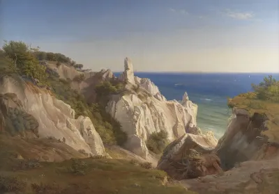 The Cliffs Of The Island Of Mon