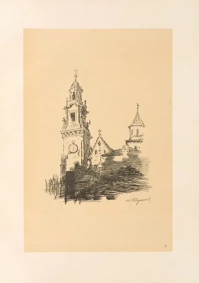 The Clock Tower Wawel Castle