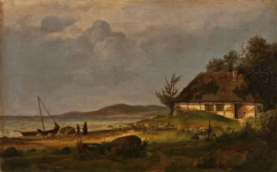 The Coast At The Fishing Hamlet Of Flade Near Frederikshavn