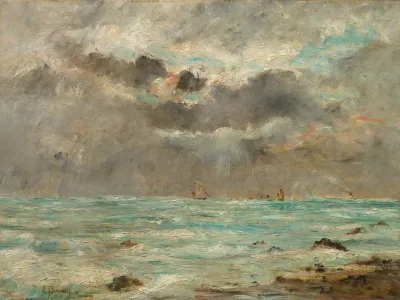 The Coast At Trouville