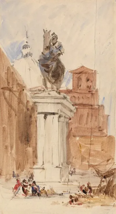 The Colleoni Statue Venice